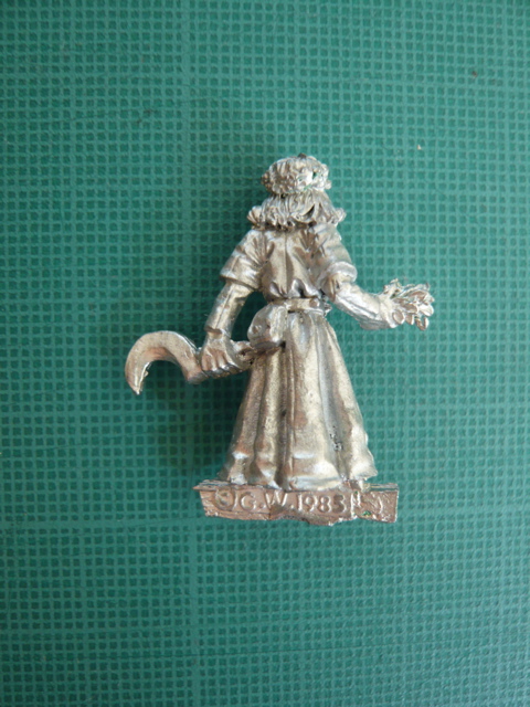 talisman druid miniature, back
